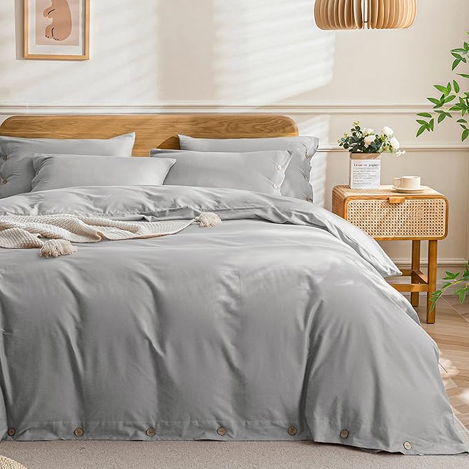 JELLYMONI Cotton Duvet Cover King Size by JELLYMONI