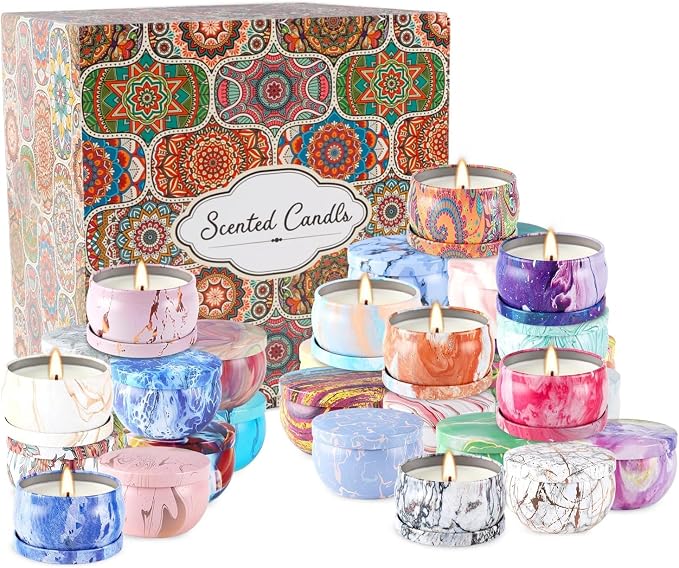 36 Packs Scented Candles Gift Set, Fragrances Candle - Image 3
