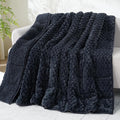 Drewin Weighted Blanket Queen Size 20lbs, Soft Cozy Jacquard Sherpa Weighted by Home