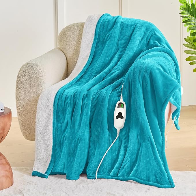 greenoak Heated Blanket Electric Full 72"X84", Heating Blanket - Image 8