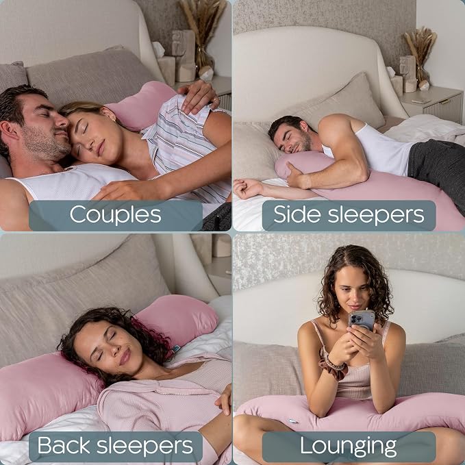 SleepCloud Weighted Body Pillow 8lbs - Image 5