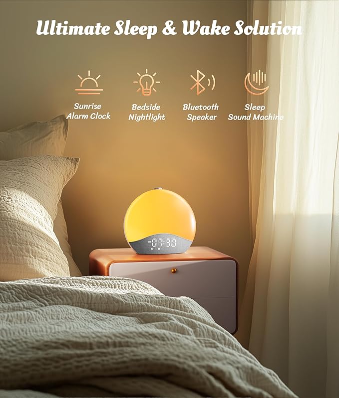 ecozy Sunrise Alarm Clock, Alarm Clock - Image 2