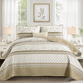 DJY Striped Quilt Set King Size by HOME