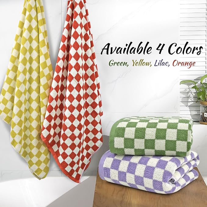 Jacquotha Shower Towels for Bathroom 27.5x55 Inches - Image 6