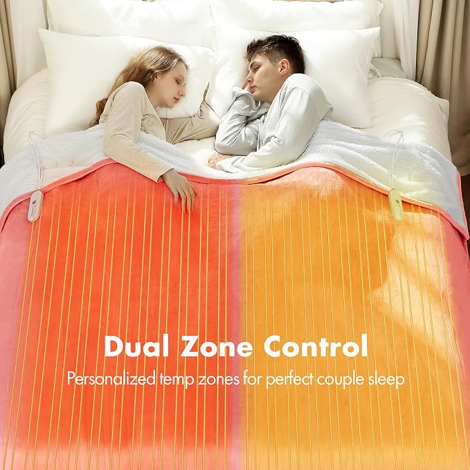 Queen Heated Blanket 84" x 90" - Image 2