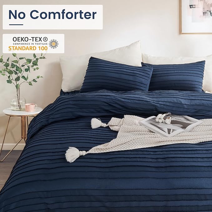 NEXHOME PRO Twin Duvet Cover, Soft and Lightweight 100% Washed Microfiber - Image 3