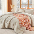 MUXHOMO Full Comforter Sets, All Season Ultra Soft Down Alternative Bedding by MUXHOMO