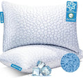QUTOOL Cooling Pillow for Sleeping 2 Pack, Luxury Shredded Memory Foam Bed by QUTOOL
