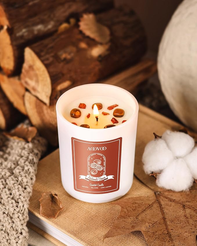 AOOVOO Nutmeg Beans Scented Candles - Image 5