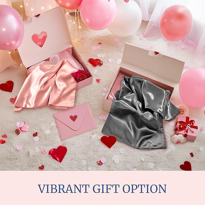 BEDELITE Satin Pillowcase for Hair and Skin, Super Soft Similar to Silk Pillow - Image 2