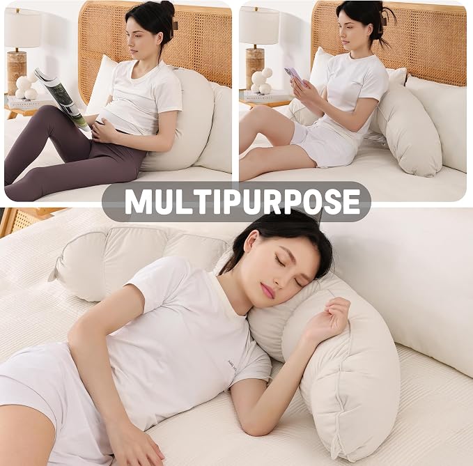 Peallow – Long Round Body Pillow - Image 6