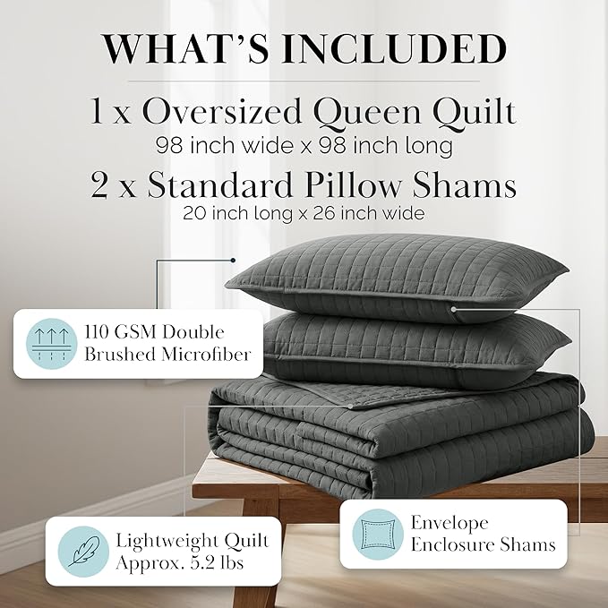 Southshore Fine Living, Inc. Summer Bedspreads Queen Size Set, Full/Queen Quilt - Image 2