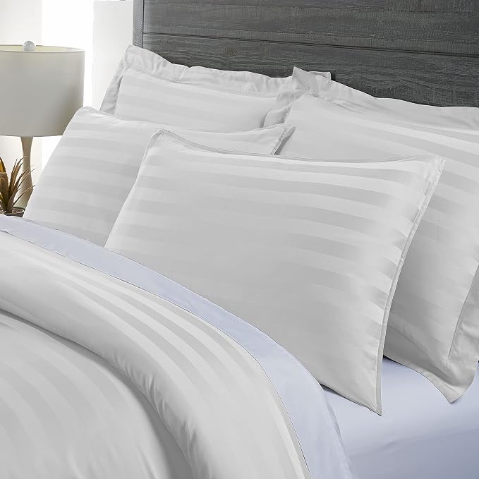 Pure Bamboo Queen Duvet Cover, 3 Piece Set, Genuine 100% Organic Viscose - Image 2