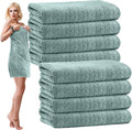 SmoothNovelty 16 Pack Microfiber Bath Towels Bulk 27'' x 60'' Oversized Size by SmoothNovelty