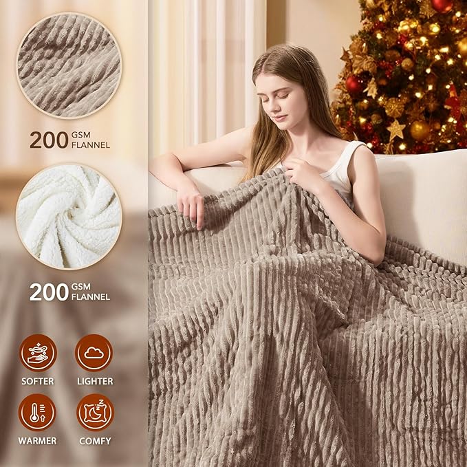 Homemate Electric Heated Blanket Twin Size - Image 2