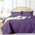 akkialla King/Cal King Quilt Set, Boho Geometric Pattern, Soft All-Season by akkialla