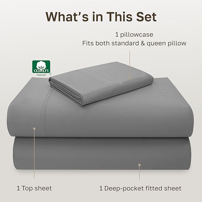California Design Den Twin Sheet Set - Image 4