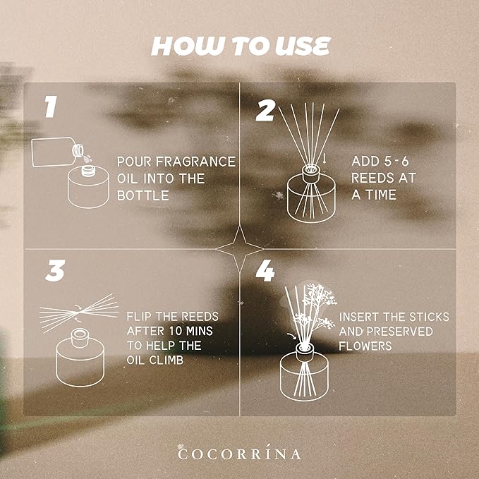 COCORRÍNA Reed Diffuser Refill - Image 7