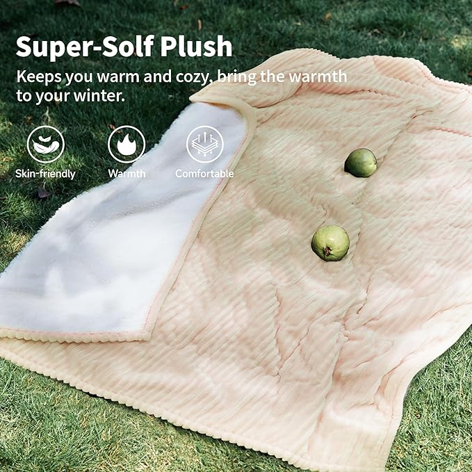 Texciting Heated Blanket Electric Throw 50”X60”-Heating Blanket - Image 5