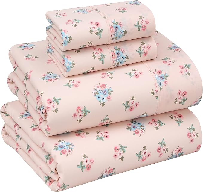 RUVANTI 100% Cotton Sheets – Full Size Percale Bedding, Cooling & Breathable by Ruvanti