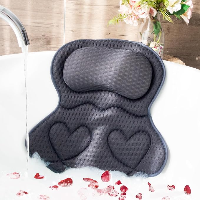 Bath Pillows for Tub Luxury, Bath Pillow for Head and Neck, Fit Bathtub Hot Tub - Image 7