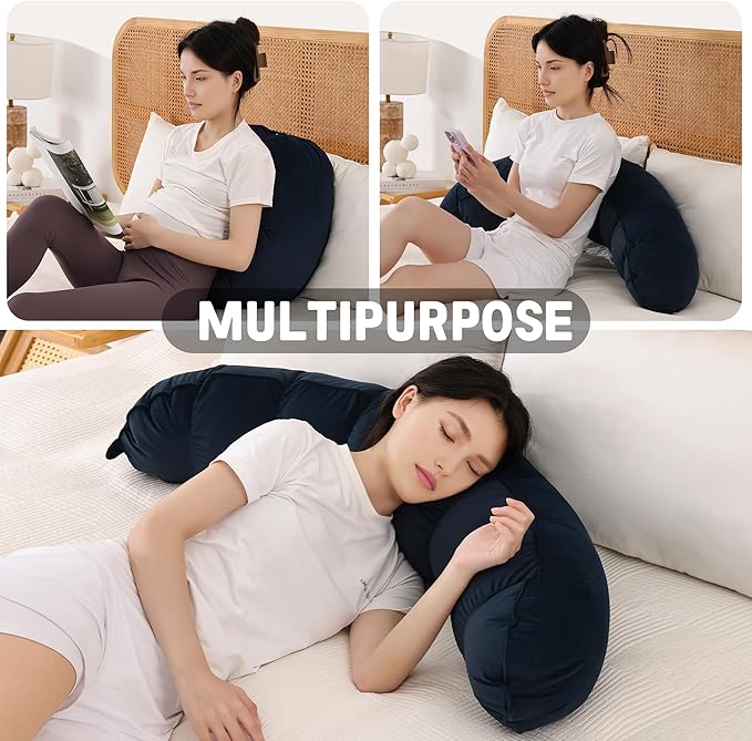Peallow – Long Round Body Pillow - Image 6