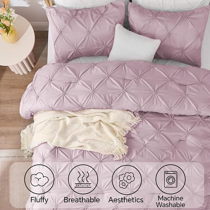 BEDELITE Light Purple Twin Comforter Set - Image 5