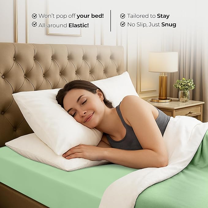 Utopia Bedding King Fitted Sheet - Image 8