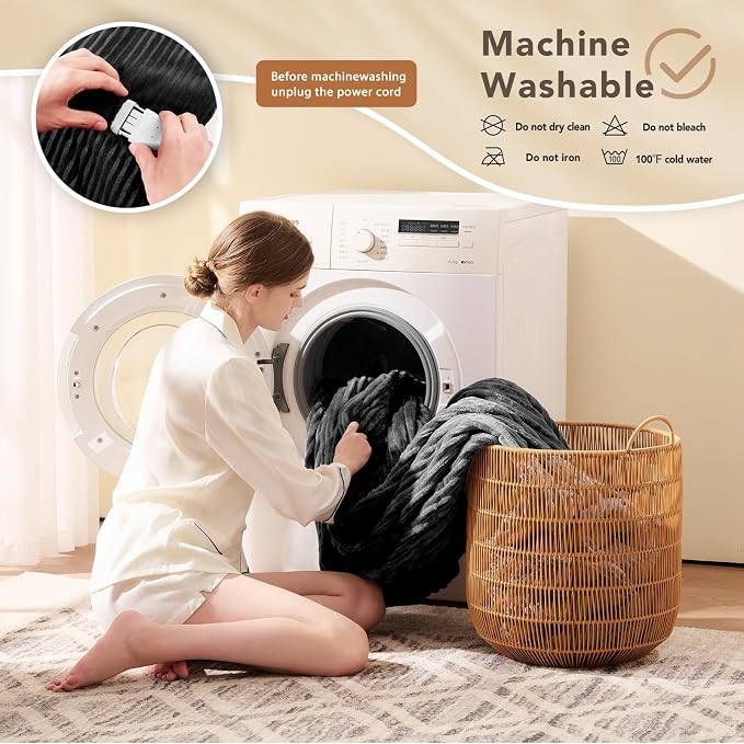 Homemate Electric Heated Blanket King Size - Image 7