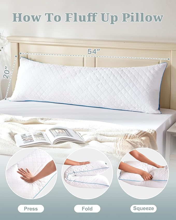 YZ HOME Long Body Pillow for Adults - Image 7