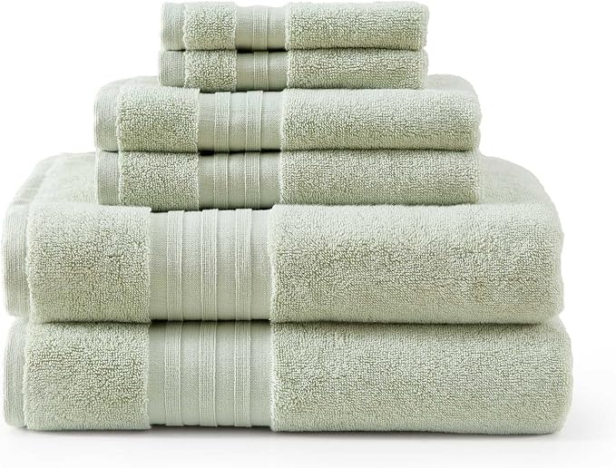 Martha Stewart - Bath Towels, Soft & Absorbent 100% Cotton Towels, Plush 700 GSM by MarthaStewart
