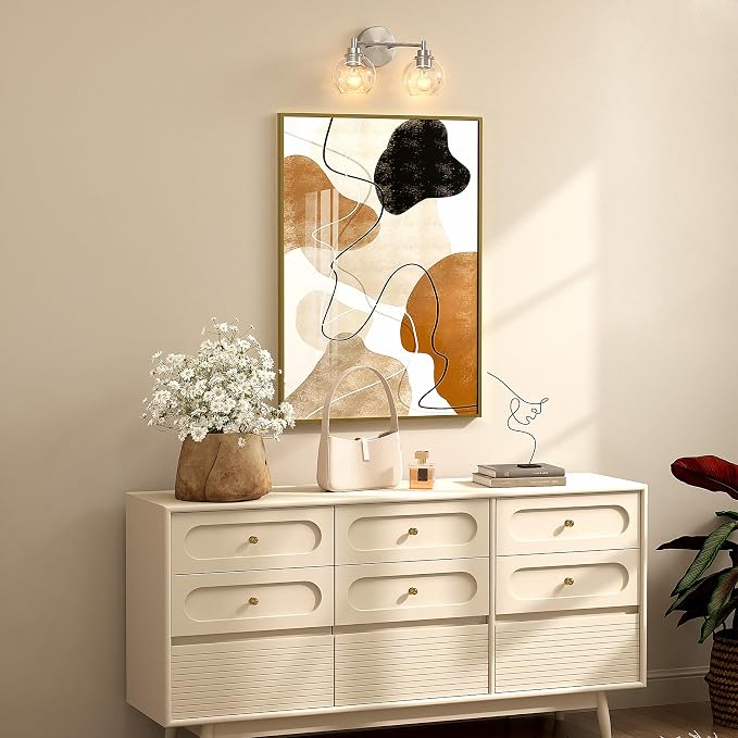 VONLUCE Bathroom Light Fixtures, 2-Light Vanity Lights - Image 8
