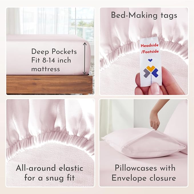 California Design Den King Size Sheets Set - Image 5