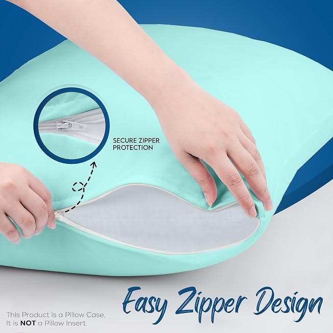 Utopia Bedding Premium 100% Waterproof Pillow Protectors - Image 5