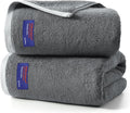 REDKISS 100% Cotton 2 Pack Luxury Bath Towels 27 x 54 Inches, Oversized Bath by REDKISSOnline