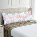 EXQ Home Satin Pillowcase for Hair and Skin Body- Multicolor Printed Flower by EXQHomeTexitleCoLtd