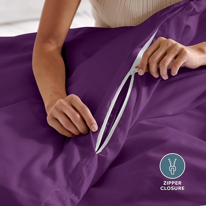 Bare Home Bedding Duvet Cover Queen Size - Image 6