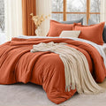 MUXHOMO King Size Comforter Set, All Season Ultra Soft Down Alternative Bedding by MUXHOMO
