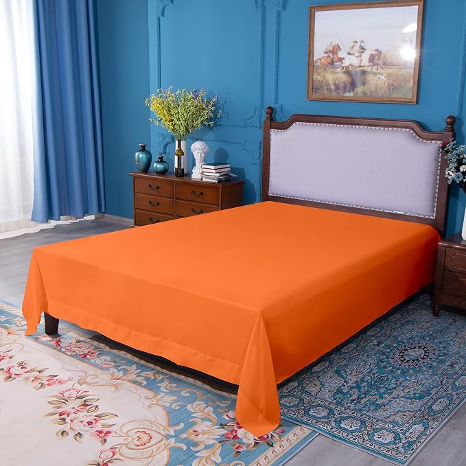 NTBAY California King Flat Sheet Only - Image 5