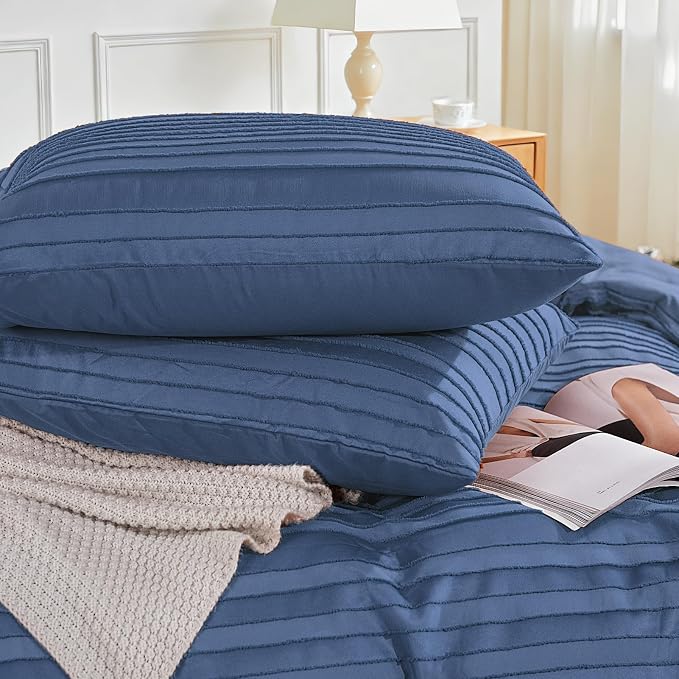 NEXHOME PRO Duvet Cover, 3 Pieces Boho Tufted Duvet Cover Set, Soft and - Image 6