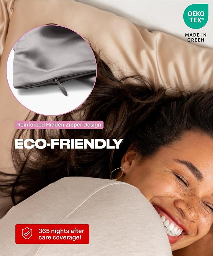 SUNDAYSILKS™ | Silk Pillow Cases | 100% Pure Silk Pillowcase | All Sides 22 - Image 5