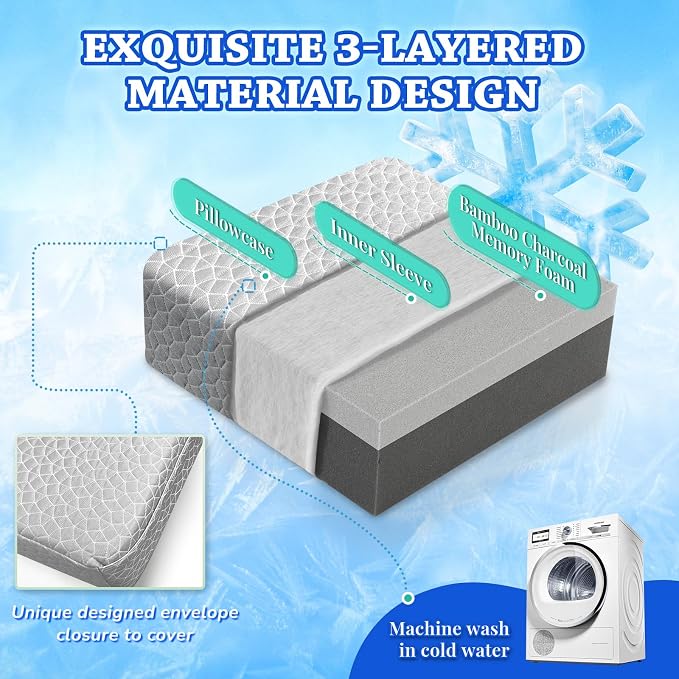 HARBOREST Cooling Cube Pillow - Image 6