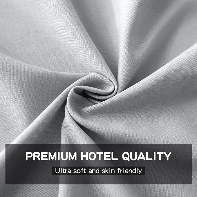 FreshCulture Queen Flat Sheets Only 2 Pack - Image 3