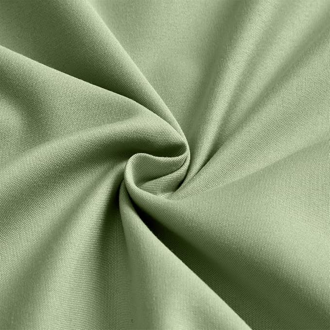 FreshCulture Queen Flat Sheets Only, Soft Microfiber Bedding Sheets - Image 4