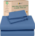 California Design Den Soft 100% Organic Cotton Sheets Full Size Bed Set by CaliforniaDesignDen