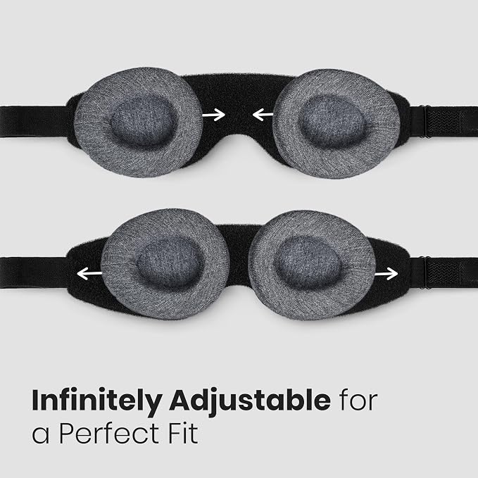 Manta Slim Sleep Mask – Ultra-Light Blackout Eye Mask - Image 4