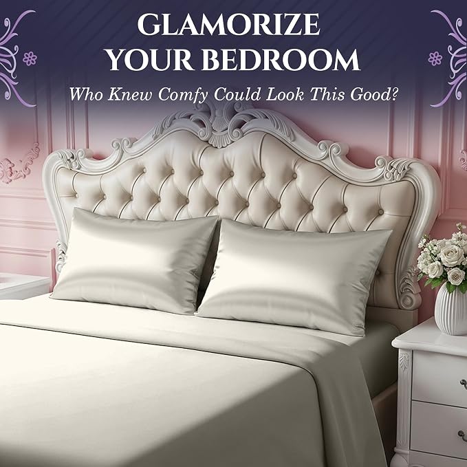 DECOLURE 100% Pure Mulberry Silk Pillow Case King Size – Highest Grade 30 Momme - Image 6