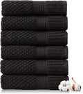 NY Loft 100% Cotton Hand Towel 6 Pack Hand Towel Set | Super Soft & Absorbent by NYLoft