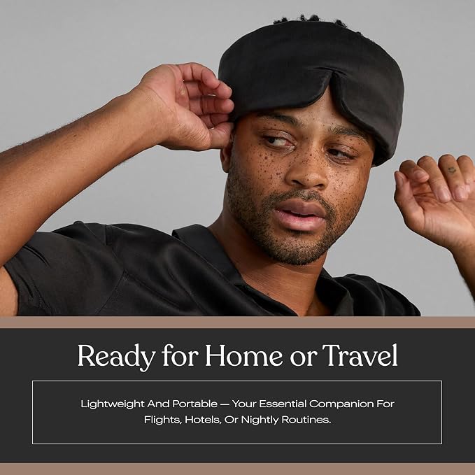 Lunya Washable Silk Sleeping Mask - Image 8