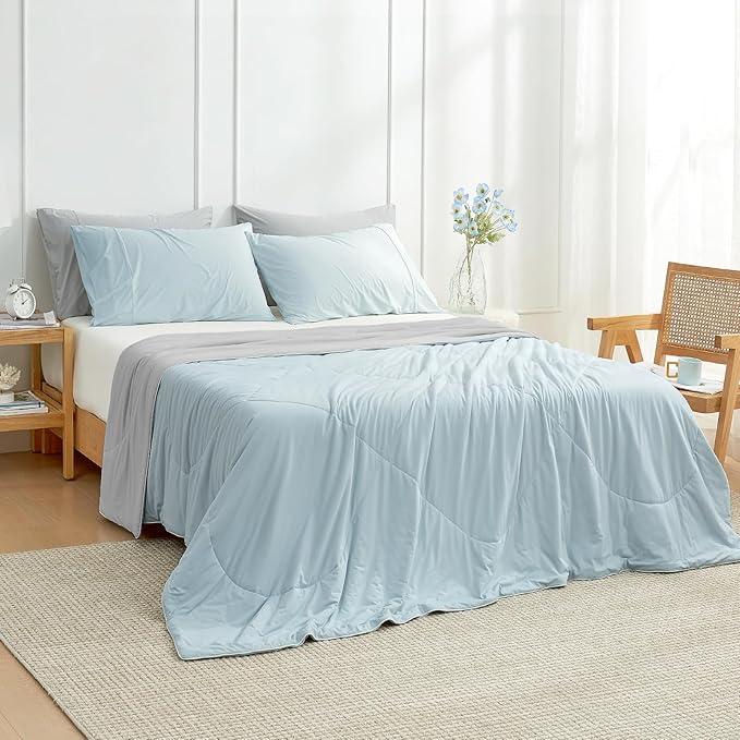 Cozy Bliss Cooling Comforter King Size, Cooling Blankets - Image 3